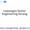 Lowongan Senior Engineering Serang