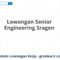Lowongan Senior Engineering Sragen
