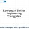 Lowongan Senior Engineering Trenggalek