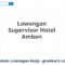 Lowongan Supervisor Hotel Ambon