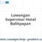 Lowongan Supervisor Hotel Balikpapan
