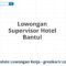 Lowongan Supervisor Hotel Bantul
