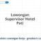 Lowongan Supervisor Hotel Pati