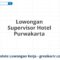 Lowongan Supervisor Hotel Purwakarta