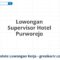 Lowongan Supervisor Hotel Purworejo