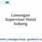 Lowongan Supervisor Hotel Subang