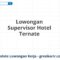 Lowongan Supervisor Hotel Ternate