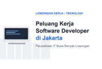 Lowongan Kerja Software Developer Jakarta 2026 Semakin Dibuka, Ini Peluang dan Skill yang Dibutuhkan