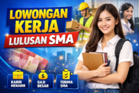 Lowongan Kerja Terbaru untuk Lulusan SMA Tahun 2026