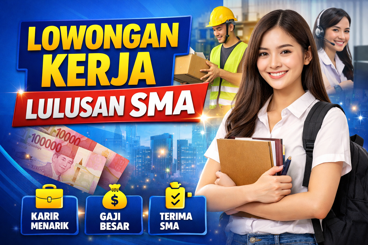Lowongan Kerja Terbaru untuk Lulusan SMA Tahun 2026