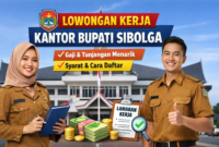 Lowongan Kerja Kantor Bupati Sibolga Dibuka, Simak Syarat dan Cara Daftarnya