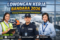 Lowongan Kerja Bandara Terbaru 2026: Peluang Karier di Industri Penerbangan Terbuka Lebar