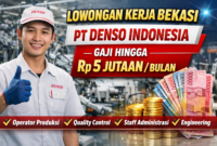 Lowongan Kerja Bekasi: PT Denso Indonesia Buka Kesempatan Karir Terbaru Tahun Ini