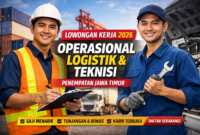 Lowongan Kerja PT Inter Mitra Transindo 2026: Dibuka Posisi Operasional Logistik & Teknisi di Jawa Timur
