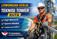 Lowongan Kerja Teknisi Tower di PT Rajawali Anugrah Resources Area Kuta, Simak Kualifikasi dan Cara Daftarnya