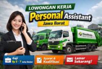 Lowongan Kerja Personal Assistant di Jawa Barat Dibuka oleh Hasilindo Waste Transporter, Simak Kualifikasinya!