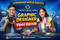 Lowongan Kerja Terbaru di Banten: PT Omoway Technology Indonesia Buka Posisi Graphic Designer & Editor