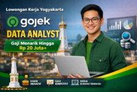 Lowongan Kerja Yogyakarta: Gojek Buka Posisi Data Analyst untuk Profesional Data/IT