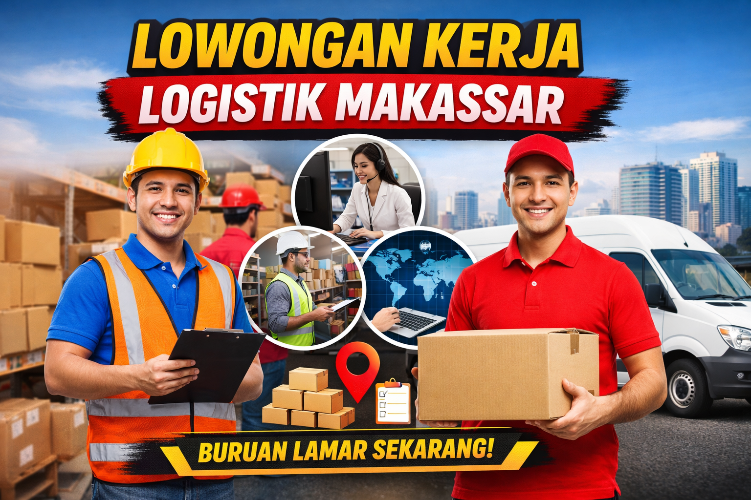 Lowongan Kerja Perusahaan Logistik di Makassar Dibuka, Peluang Besar bagi Pencari Kerja 2026