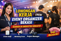 Lowongan Kerja Event Organizer Bekasi Terbaru 2026, Kesempatan Karier di Industri Kreatif