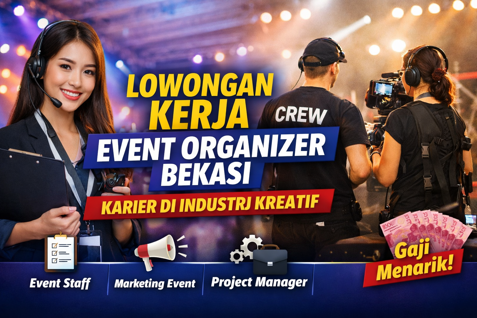 Lowongan Kerja Event Organizer Bekasi Terbaru 2026, Kesempatan Karier di Industri Kreatif