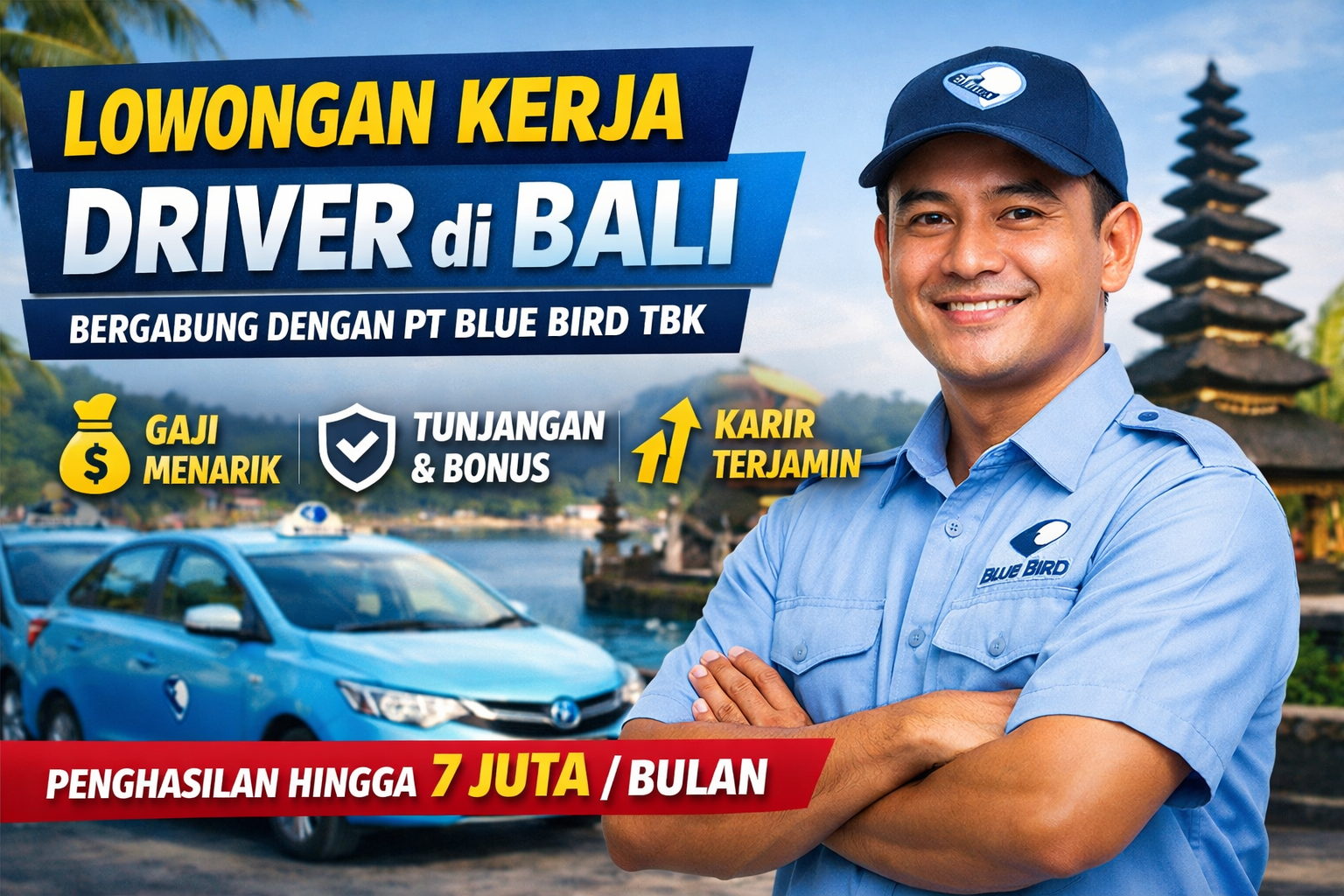 Lowongan Kerja PT Blue Bird Tbk: Driver di Bali – Kesempatan Karir di Transportasi Terpercaya