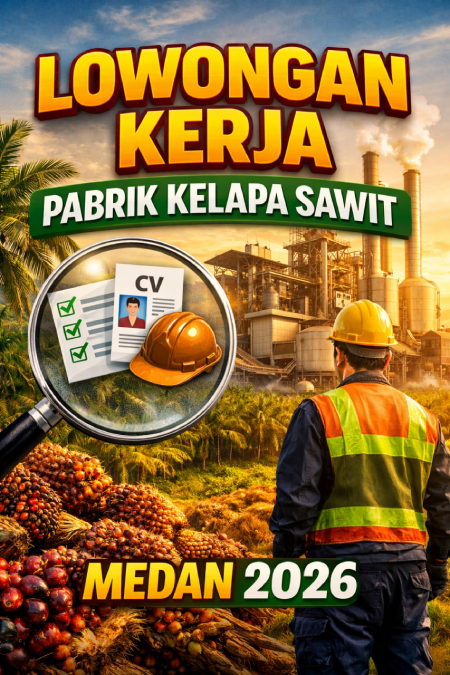 Lowongan pekerjaan di pabrik kelapa sawit medan tahun 2026