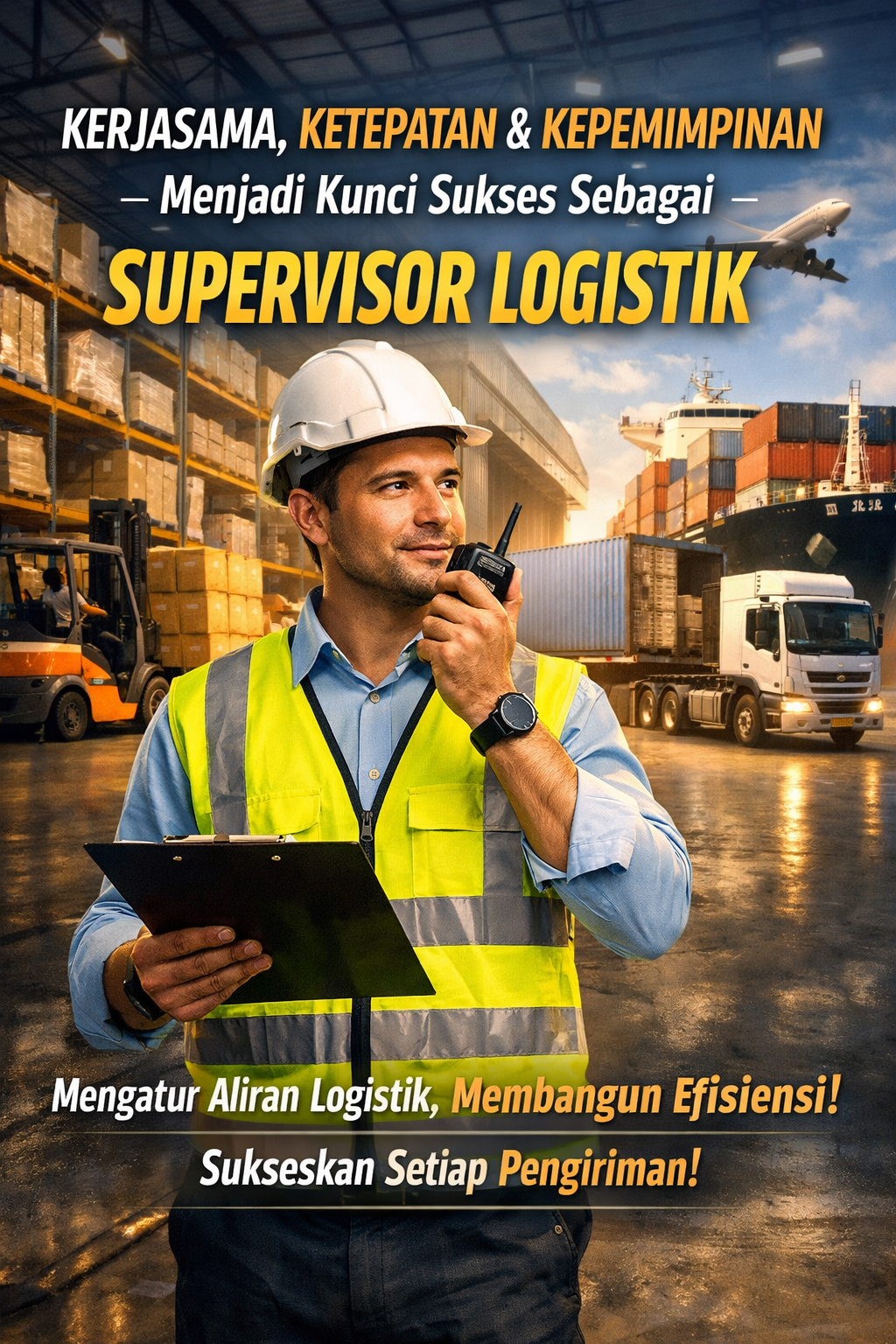 Lapangan Pekerjaan Supervisor Logistik Semakin Dibutuhkan di Era Distribusi Modern