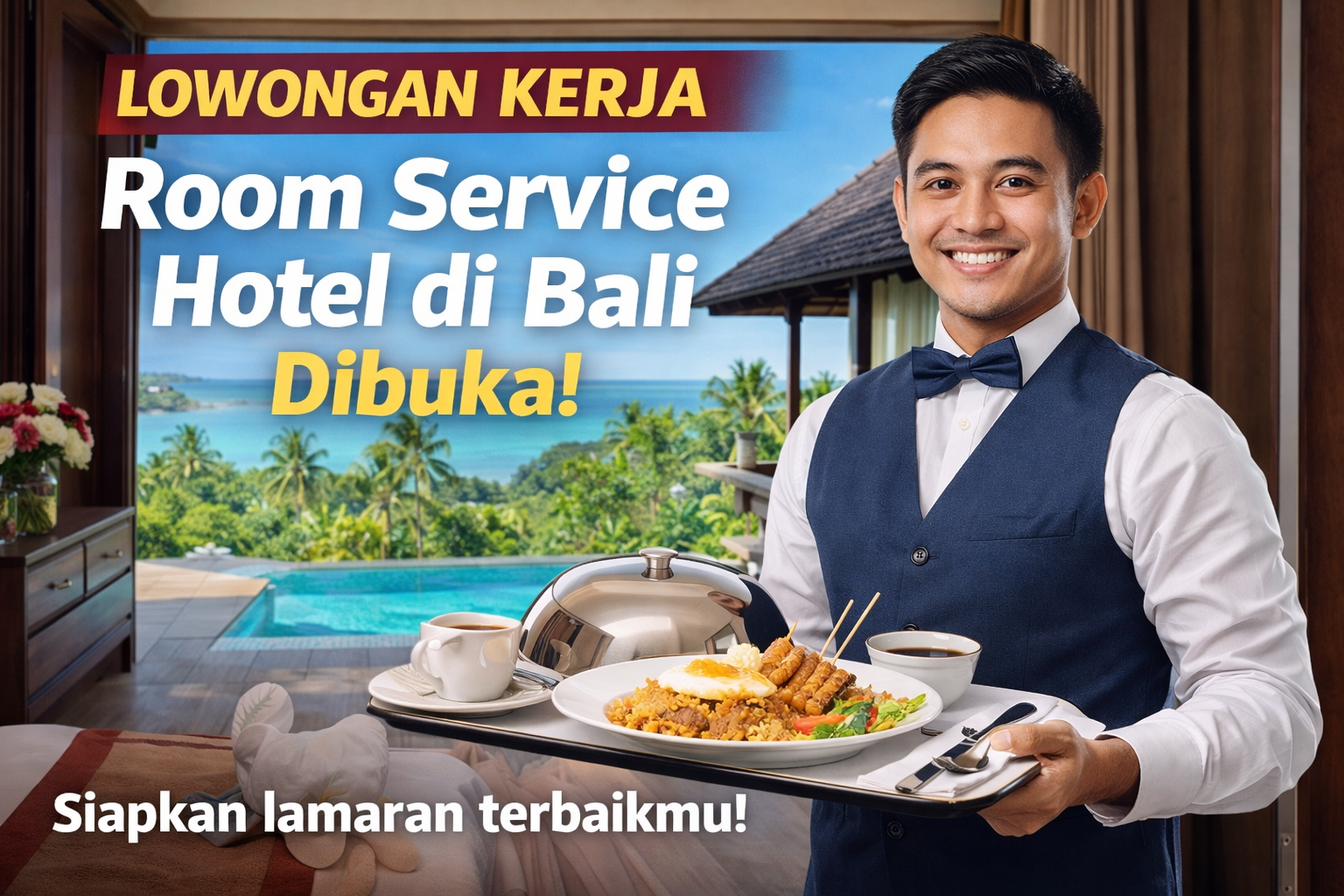 Lowongan Kerja Room Service Hotel di Bali Dibuka, Kesempatan Emas Bagi Pencari Kerja Pariwisata