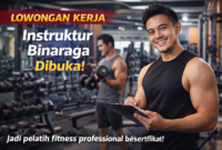Lowongan Instruktur Binaraga Dibuka, Peluang Karier Menjanjikan di Dunia Fitness