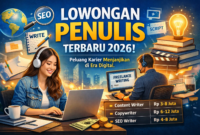Lowongan Penulis Terbaru 2026: Peluang Karier Menjanjikan di Era Digital