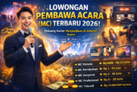 Lowongan Pembawa Acara (MC) Terbaru 2026: Peluang Karier Menjanjikan di Industri Event