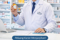 Lapangan Kerja sebagai Apoteker Semakin Dibutuhkan, Ini Peluang dan Prospeknya