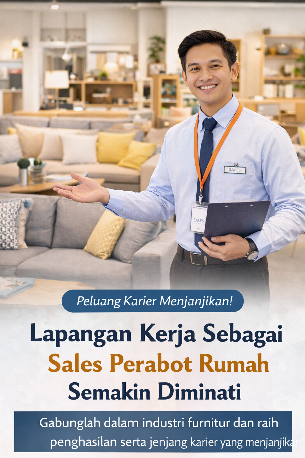 Lapangan Kerja sebagai Sales Perabot Rumah Semakin Menjanjikan di Tengah Tren Hunian Modern