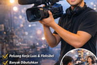 Peluang Kerja Kameraman Semakin Dibutuhkan di Era Digital, Ini Prospeknya!