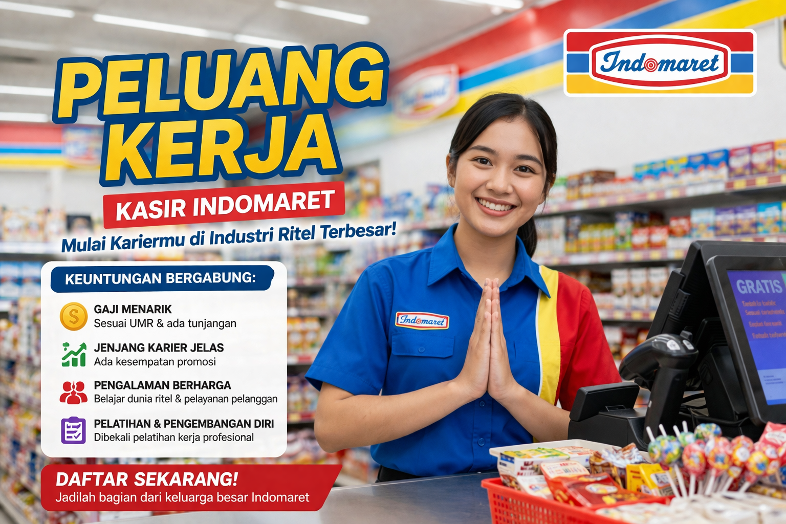 Peluang Lapangan Kerja Kasir Indomaret Semakin Terbuka di Tahun 2026