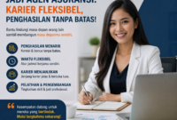 Lapangan Kerja Agen Asuransi Semakin Menarik, Peluang Penghasilan Tanpa Batas di 2026 Lapangan Kerja Agen Asuransi Semakin Menarik, Peluang Penghasilan Tanpa Batas di 2026