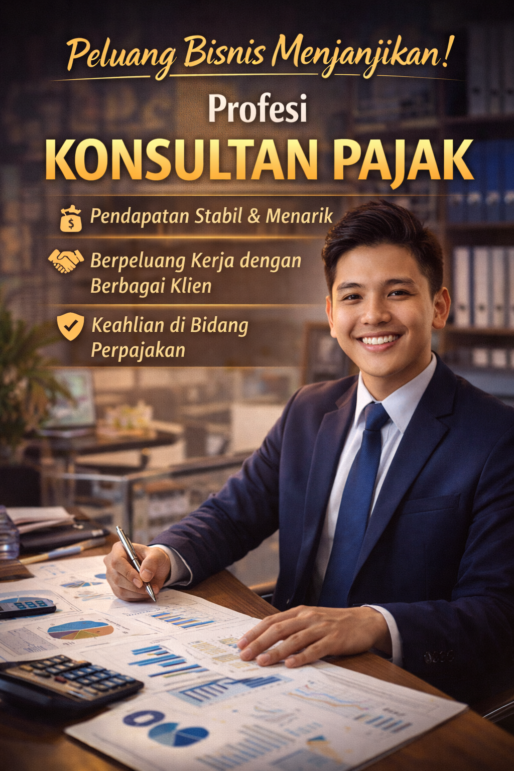 Lapangan Kerja Konsultan Pajak Semakin Dibutuhkan, Profesi Bergengsi dengan Penghasilan Tinggi