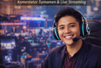 Lapangan Kerja Caster atau Komentator E-Sports Semakin Menjanjikan di Era Digital 2026
