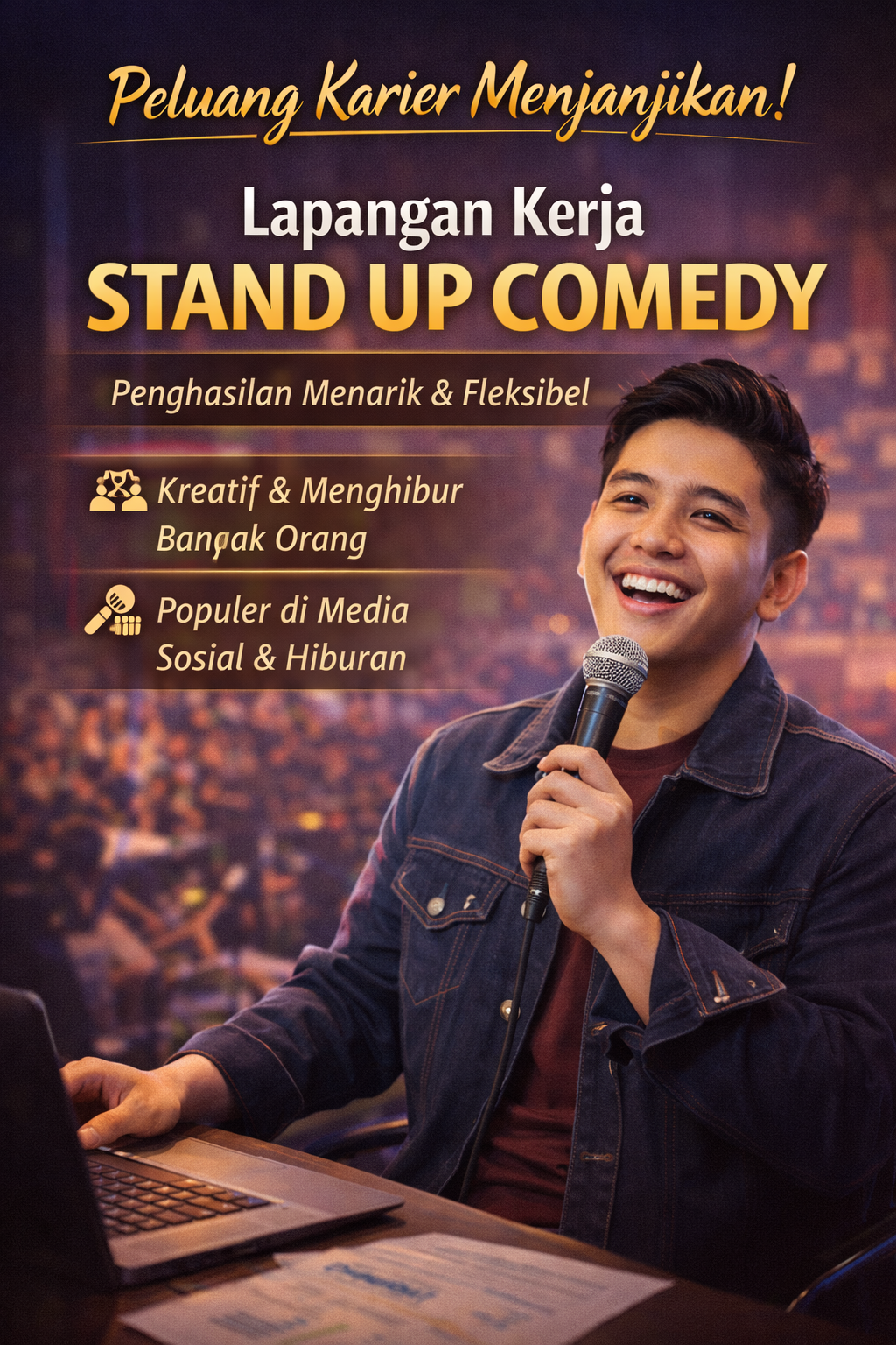 Lapangan Kerja Stand Up Comedy Semakin Menjanjikan di Industri Hiburan Modern