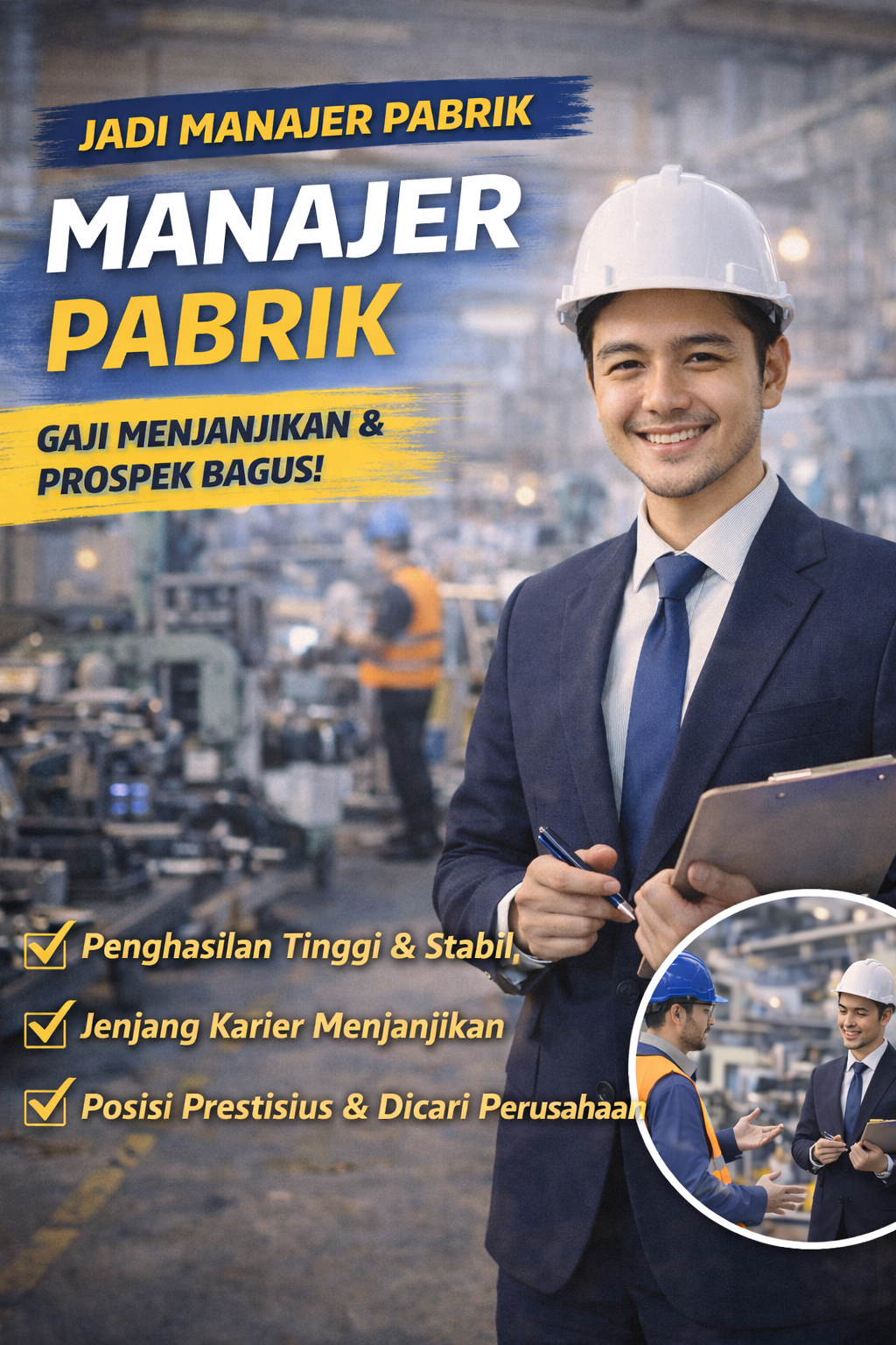 Lapangan Kerja Manajer Pabrik Semakin Dibutuhkan di Era Industri Modern
