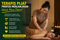 Lapangan Pekerjaan Terapis Pijat Semakin Dibutuhkan, Peluang Karier Menjanjikan di Era Modern
