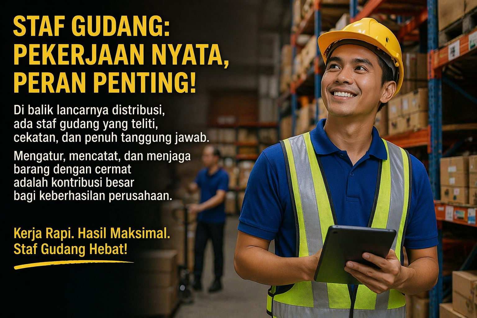 Lapangan Pekerjaan di Bidang Staff Gudang Semakin Dibutuhkan di Era Logistik Modern