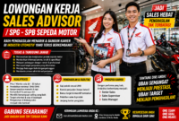 Lowongan Pekerjaan Sales Advisor / SPG-SPB Sepeda Motor 2026: Peluang Karier Menarik di Dunia Otomotif