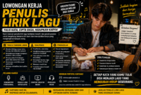 Lowongan Kerja Penulis Lirik Lagu 2026: Peluang Karier Kreatif di Industri Musik