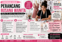 Lowongan Kerja Perancang Busana Wanita 2026: Peluang Karier Kreatif di Industri Fashion