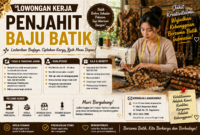 Lowongan Kerja Penjahit Baju Batik 2026: Peluang Karier di Industri Fashion Tradisional yang Terus Berkembang