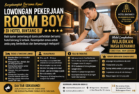 Lowongan Pekerjaan Room Boy di Hotel Bintang 5 2026: Peluang Karier Menjanjikan di Dunia Perhotelan