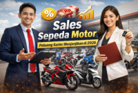 Peluang Karier Sales Sepeda Motor 2026, Gaji Menarik dan Banyak Dibutuhkan