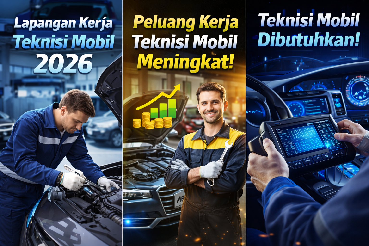 Lapangan Kerja untuk Teknisi Mobil Semakin Luas di 2026, Peluang Besar bagi Lulusan Otomotif
